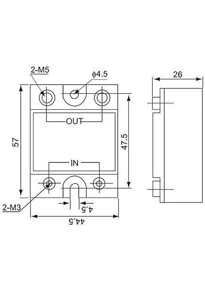 Robotik SSR-60DA Ssr Solid State Röle 60A (Katı Hal Rölesi) fırsatları
