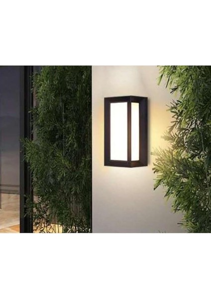 Aydınlatması LED Işık 25CM 12W Gün Işığı 3000K Zita Ultra Bahçe Duvar Aplik Su Geçirmez modelleri