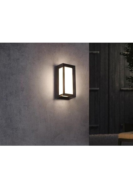 Aydınlatması LED Işık 25CM 12W Gün Işığı 3000K Zita Ultra Bahçe Duvar Aplik Su Geçirmez fırsatları