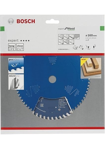 2608644016 Dairesel Testere Bıçağı Expert For Wood, Mavi, 2608644018, 0 Watts, 0 Volts modelleri