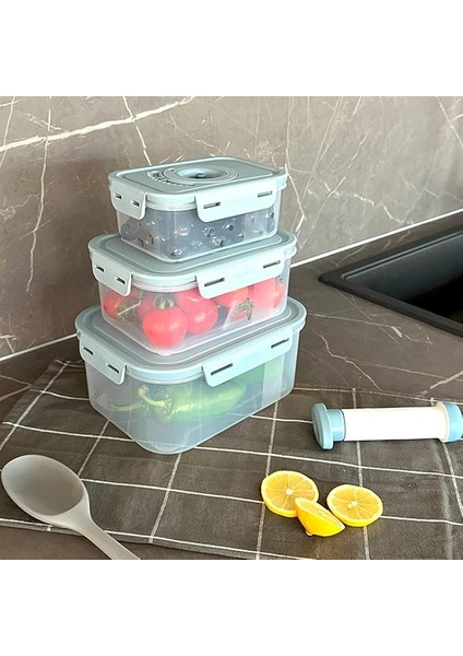 Taze Ürün Saklama Kabı 3'lü Set