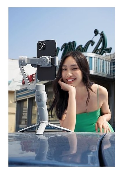 Zhi Yun Smooth Q3 Combo [official] Gimbal Akıllı Telefon Stabilizatörü, 3 Eksenli Cep Telefonu Gimbal, Dokunmatik Düğme Tipi, iPhone ve Android, Vlogging, Youtube, Tiktok Için Akıllı Telefon Gimbal fiyatları