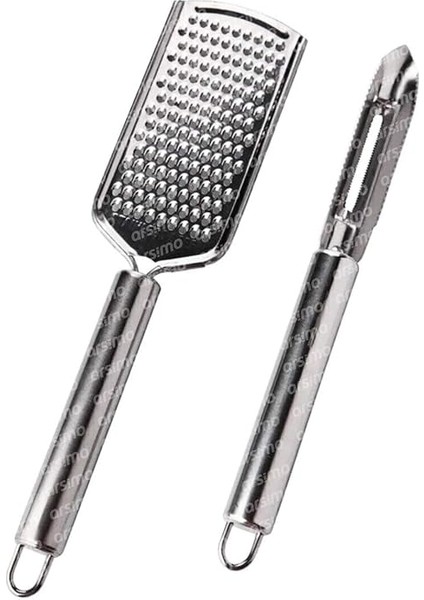 2'li Rende ve Soyacak Seti Paslanmaz | Metal Rende Soyacak Set fiyatları