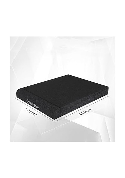 2 Adet/takım Kayıt Hoparlörü Akustik Köpük Darbeye Dayanıklı Ses Yalıtım Pedleri Hoparlörler Için Şok Emici Sünger Yastık fiyatları