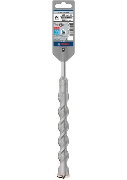 1x Pro Sds Plus-5x Kırıcı Delici Delme Ucu (Donatılı Beton, Beton, Ø 22,00 Mm, Professional Aksesuar Kırıcı Delici) fiyatları