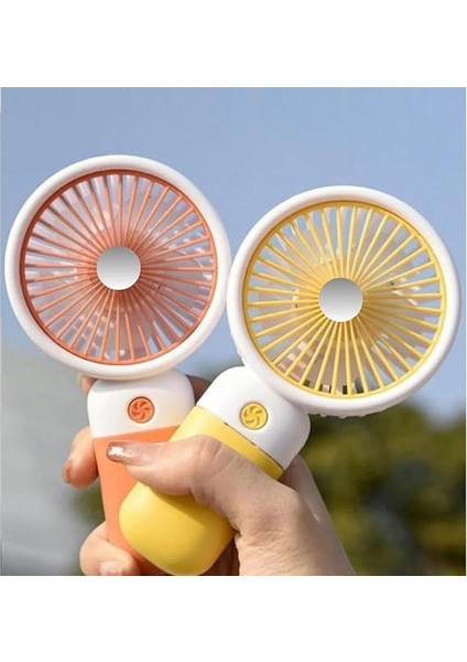 Fan Masaüstü Taşınabilir Telefon Stantlı Vantilatör 2 Özellik Bir Arada Taşınabilir Masaüstü Vantilatör Yüksek Hızlı Asorti Renk 1 Adet modelleri
