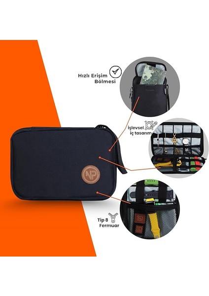 Array Kablo, Organizer Çantası - Siyah modelleri