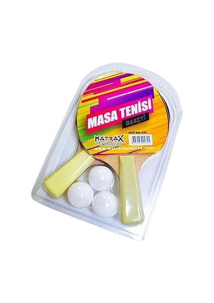 432 Masa Tenisi Raketi, Çok Renkli fiyatları