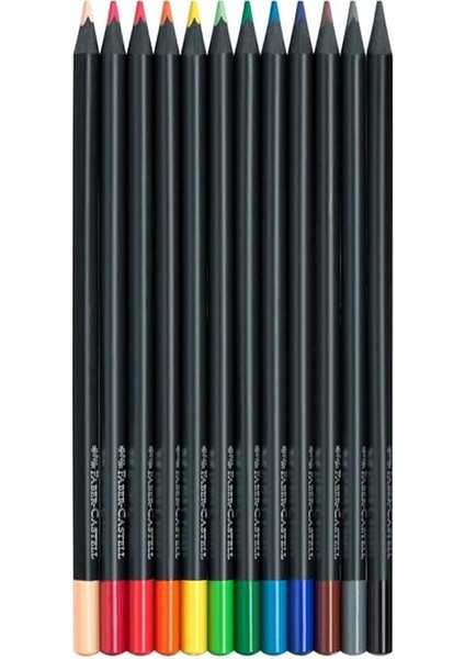 Black Edition Renkli Kalemler - 12 Sayı, Siyah Ahşap ve Süper Yumuşak Çekirdek Kurşun, Yetişkin Boyama, Sanatçılar ve Yeni Başlayanlar Için Profesyonel Kalite Renkli Kalemler modelleri