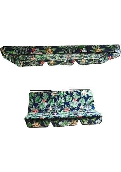 Lüks Kılıf Seti Minderi Gölgelikli Yaprak Desenli 130X45 2 Kişilik fiyatları