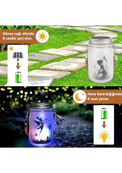 Güneş Enerjili Dekoratif LED Fener / Askılı Bahçe Feneri / Bahçe Dekorasyon Feneri / GT-SL27 indirimleri