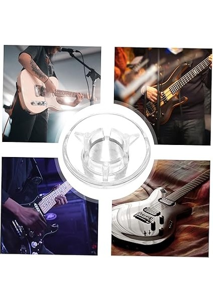 Müzik Enstrümanı Pedalı Üst Kapağı 12 Adet Gitar Pedal Düğmeleri Kapağı Elektrik Gitar Için fiyatları