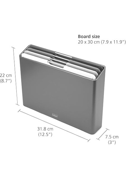 Joseph Folio Kesme Tahtası Seti - Grafit, Standart fiyatları