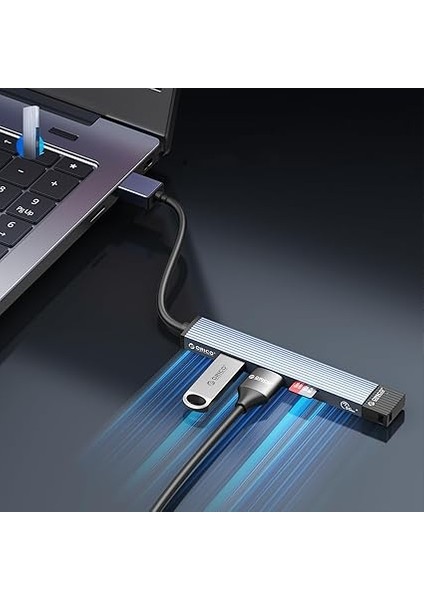 Usb-A To USB 3.0 Alüminyum Alaşım 4 Portlu Çoklayıcı Hub fiyatları