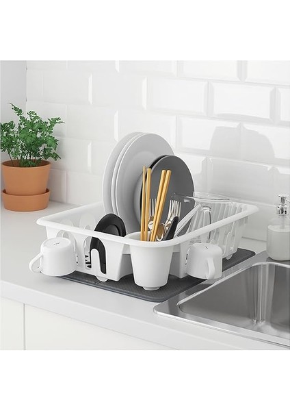 Bulaşık Kurutma Örtüsü Nanofiber Bulaşık Matı Kurulama Bezi Ultra Emici Bulaşık Örtüsü Gri indirimleri