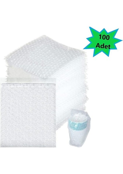 Balonlu Patpat Torba Bantlı 20X25 +5 (100 Adet) Baloncuklu Torba fırsatları