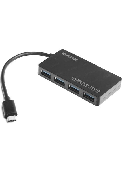 Connect Master 4 Adet USB 3.1 Port USB Type-C Hub (DK-AC-USB31X4) modelleri