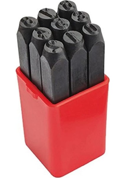 M 245/10 Rakam Zımba Seti, 10 Mm, Siyah