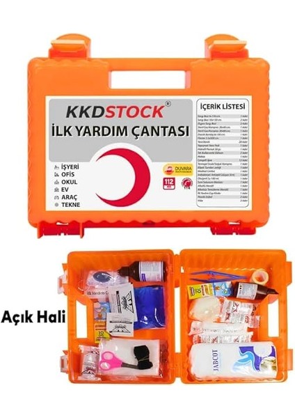 Yardım Çantası, Ecza Dolabı, Iş Yeri Tipi Duvara Monte Ilk Yardım Seti, Acil Müdahale Çantası fiyatları