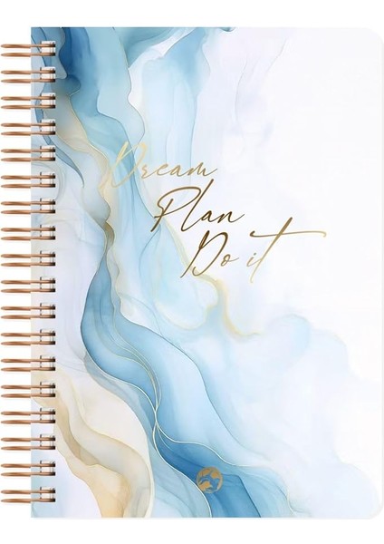 Color Marble Spiralli Defter Çizgili Dream 17X24 cm
