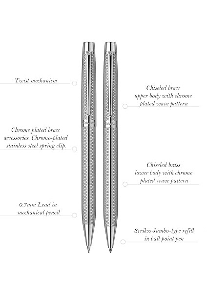 Venüs 722 Dolma Kalemtükenmez Kalemversatil Kalem Takım Krom modelleri
