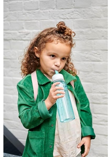 – Pipetli Içecek Şişesi Campus Flip-Up 500 ml Pembe – Çocuklar Için Pipetli Su Şişesi – Gazlı Asitlere Uygundur – Sızdırmaz fırsatları