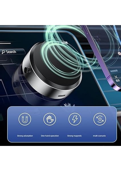 Vakumlu Araç Içi Telefon Tutucu Cama Torpido Üstü Araç Gögse Vakum Sayesin Çok Güçlü Manyetik Tutucu Iphone 12-16 Pro Max Telefon Tutucu Elektronik Vakum Çekici Premium modelleri