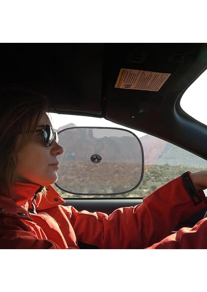 Yan Cam Perdesi, Araba Ön Cam Perdesi, Otomobil Yan Cam Güneşliği, Oto Güneşlik Perde 2 Adet