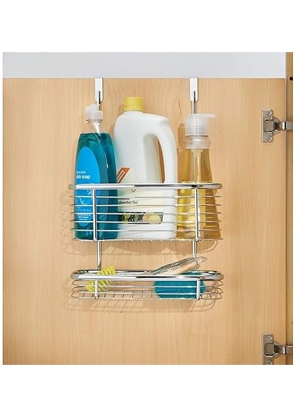 Tezgah Altı Asılabilir Deterjanlık Rafı,2 Katlı fırsatları