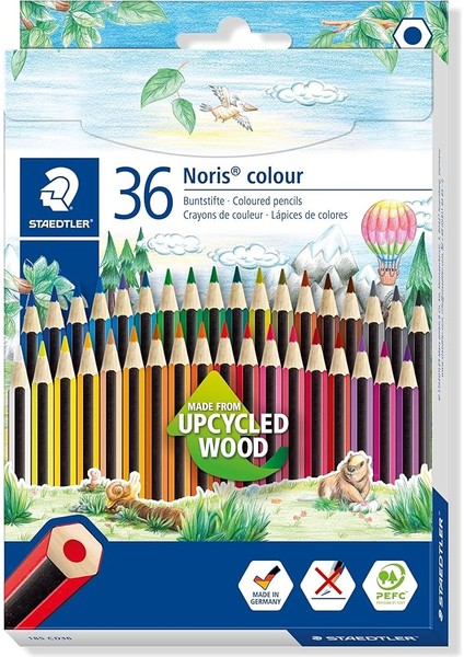 185 CD36 Noris Kuru Boya Kalemi 36'lı