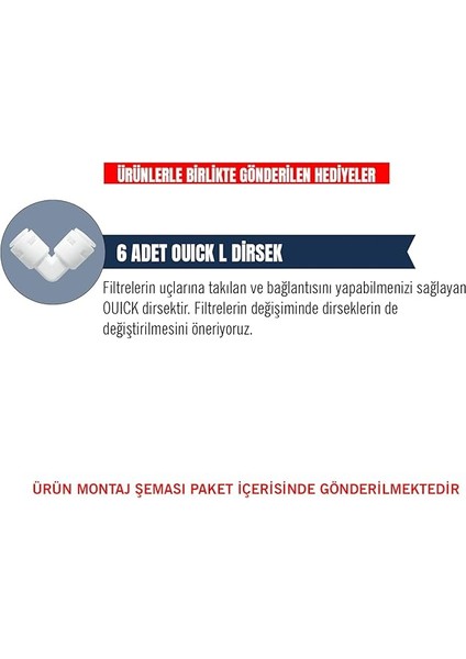 Kapalı Kasa Su Arıtma Cihazı 3'lü Su Arıtma Ön Filtresi modelleri