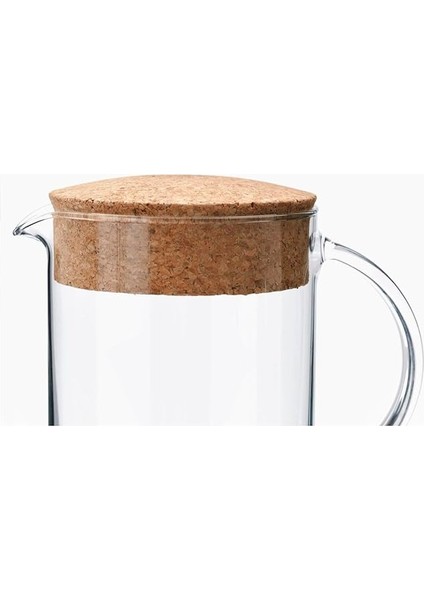 Kapaklı Sürahi 22 x 18 x 12 Cm, Şeffaf Cam modelleri