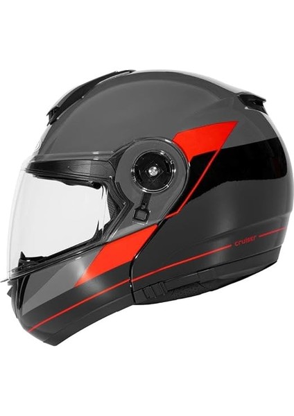 ZS-3050 Be7 Motosiklet Kaskı Çene Açılır Kaskgrey Red L indirimleri