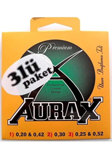 3ARX20 Üçlü Paket Uzun Sap Bağlama Teli 0,20 Profesyonel