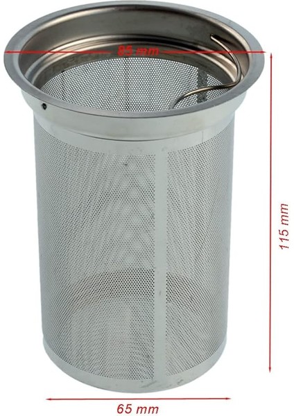 Çay Makinesi Metal Demlik Süzgeci 6.5 x 11.5 cm fiyatları