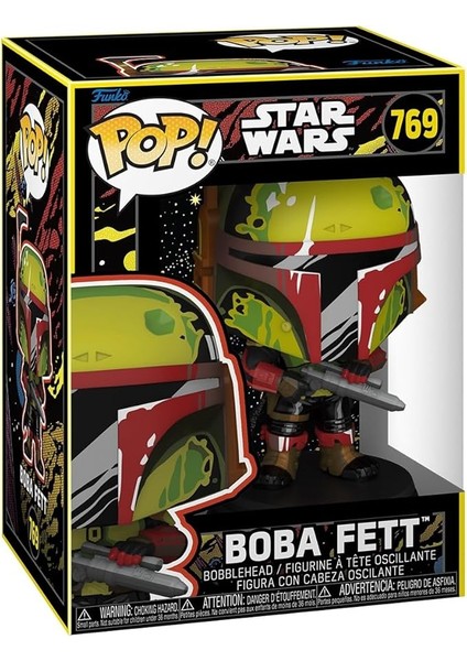 Pop Star Wars: Boba Fett (Retro) Figür