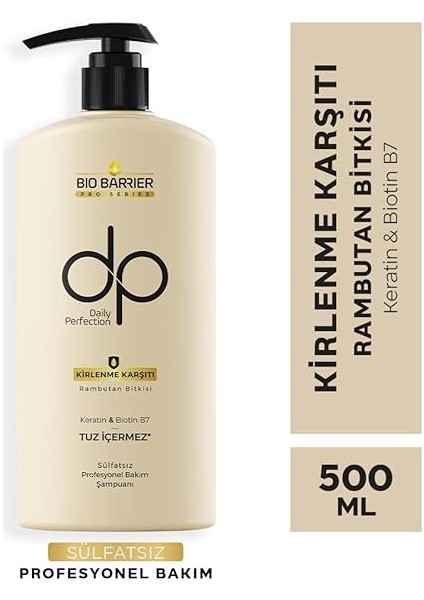 Tuzsuz Şampuan 500 ml - Kirlenme Karşıtı fiyatları