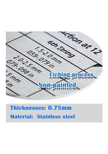 Gitar Eylem Ölçer Gitar Dize Yükseklik Ölç fırsatları