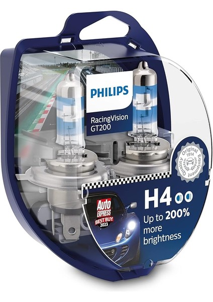 H4%200 Racing Vision GT200 Ampül Seti 2 Adet