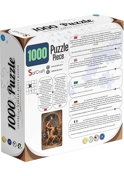 Craft Roma Isyanı 1000 Parça Puzzle Sanat Temalı fiyatları