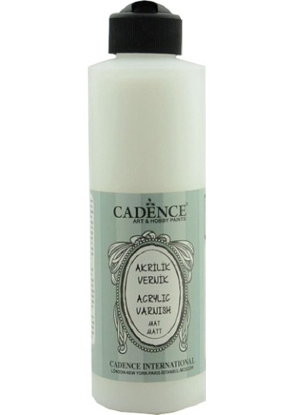 Su Bazlı Akrilik Mat Vernik 250 Ml. 1065