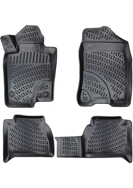 Mercedes X-Class 2017 Sonrası Uyumlu 3D Havuzlu Paspas