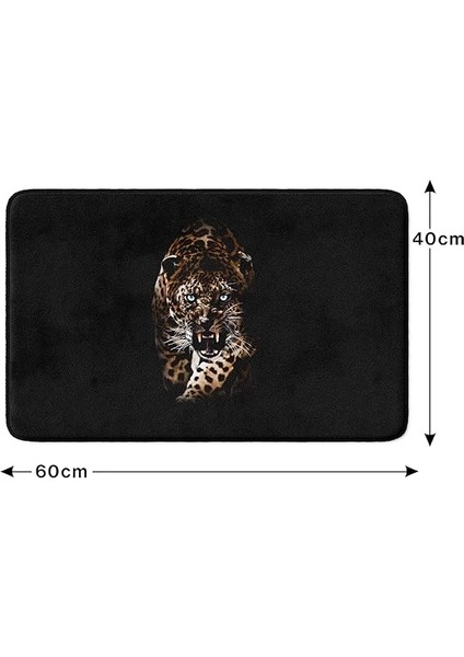 Sevimli Tasarımlı Mikrofiber Banyo Paspası, Kaymaz Taban, Makinede Yıkanabilir (149_BPSM, 40X60) modelleri