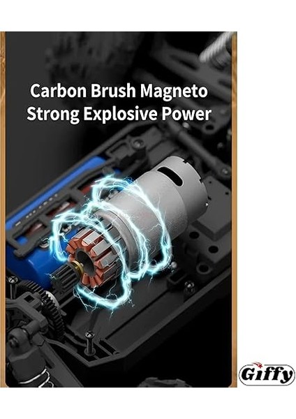 Kumandalı 50 Km/hız Yapan Rc Araba, Suv 4x4 Full Iç Metal Kasa Şarjlı Fonksiyonlu Dev Araba indirimleri