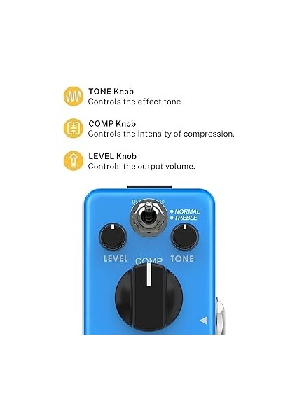 Ultimate Compressor Pedal (Mavi) modelleri