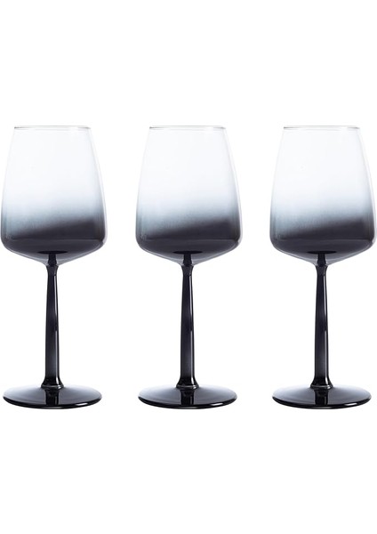 Concept Lora 3'lü Kadeh Seti -Füme 430 ml
