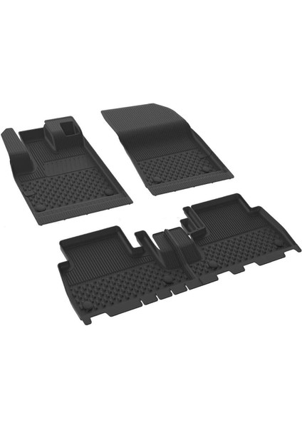 Citroen Berlingo ile Uyumlu (2019+) Araca Özel 4.5d Havuzlu Oto Paspas