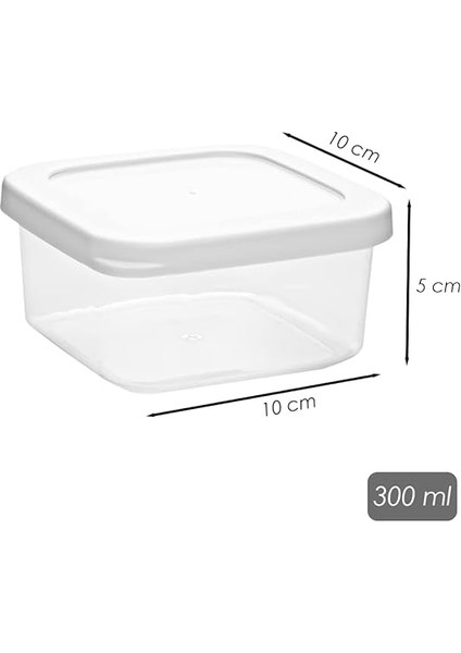 Tepsili 6lı Kahvaltılık Saklama Kabı Silikon Kapaklı Saklama Kabı Kapaklı Kahvaltılık Beyaz modelleri