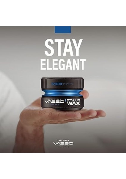 Saç Şekillendirici Wax | Tüm Saç Tipleri | Ekstra Tutuş, Islak ve Parlak Görünüm | Neme Dayanıklı | Aqua Baller 150 ml indirimleri