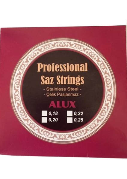 Alux 020 Uzun Sap Saz Teli